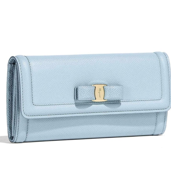 Salvatore Ferragamo Handbags - Salvatore Ferragamo Vera bow continental wallet